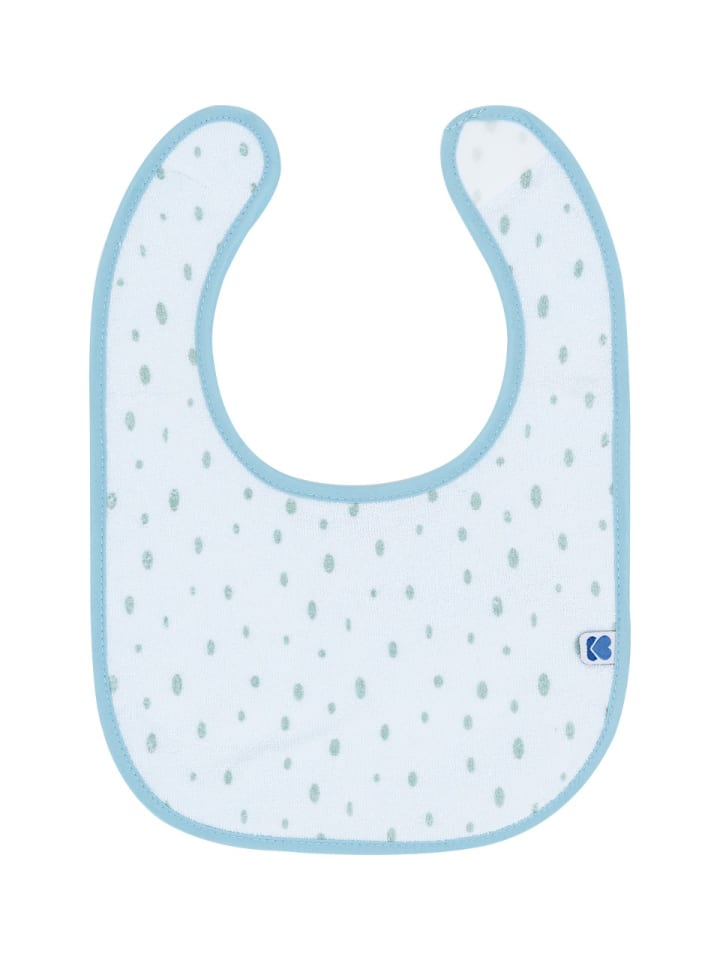 Kikkaboo Babylatz Little Fox 3-tlg Set in blau günstig kaufen onesize