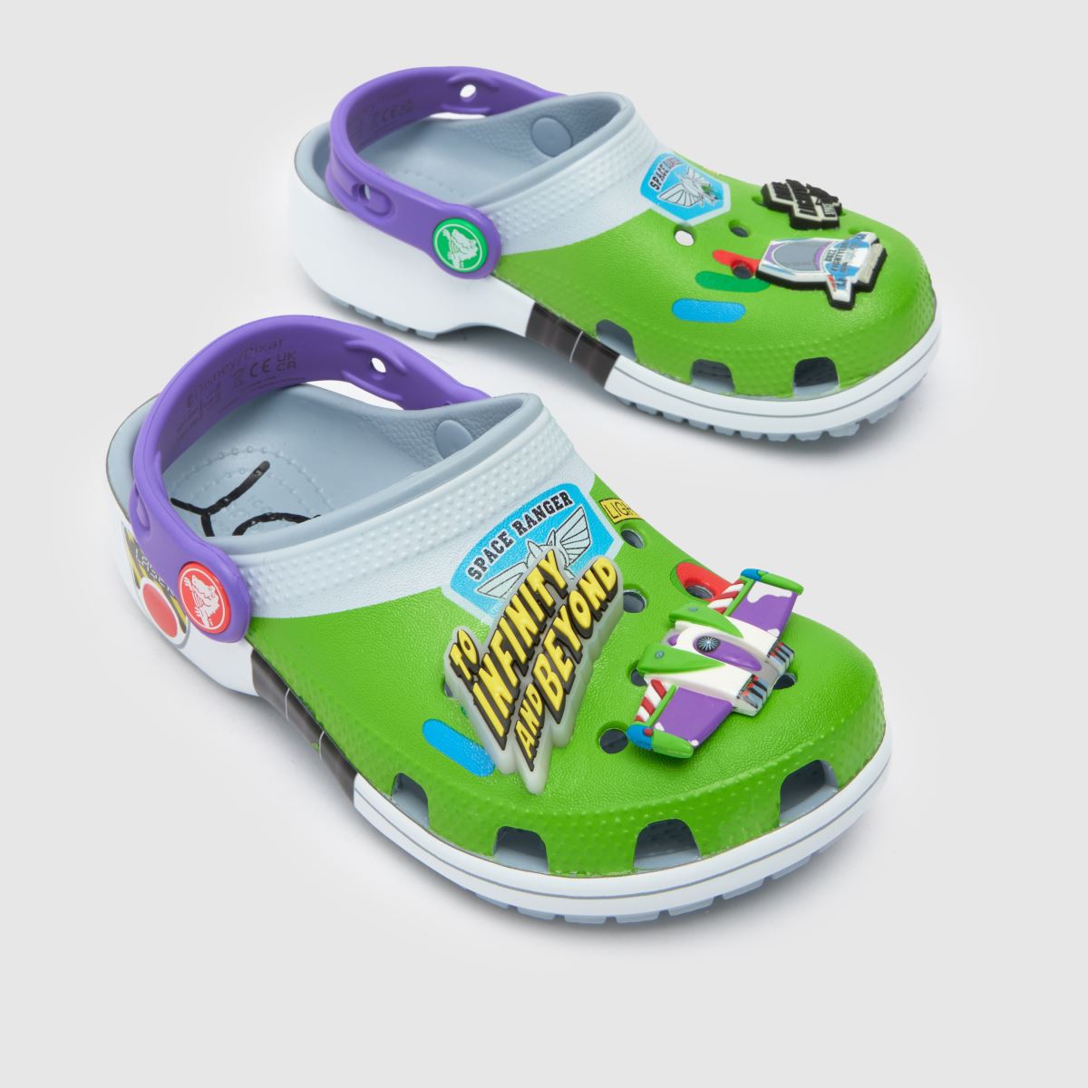 Crocs zöld multifunkciós klasszikus Toy Story Buzz klumpa fiú junior szandál