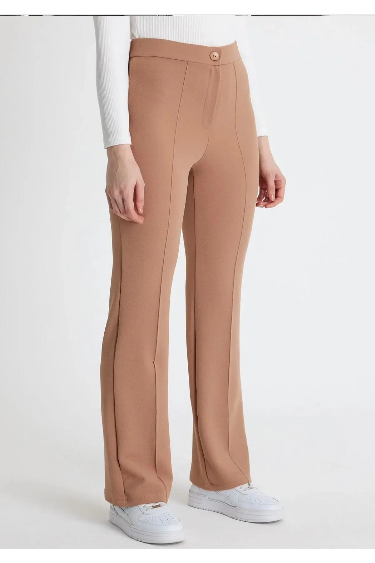 VOLT CLOTHİNG  Lycra-Hose mit weitem Bein für Damen
