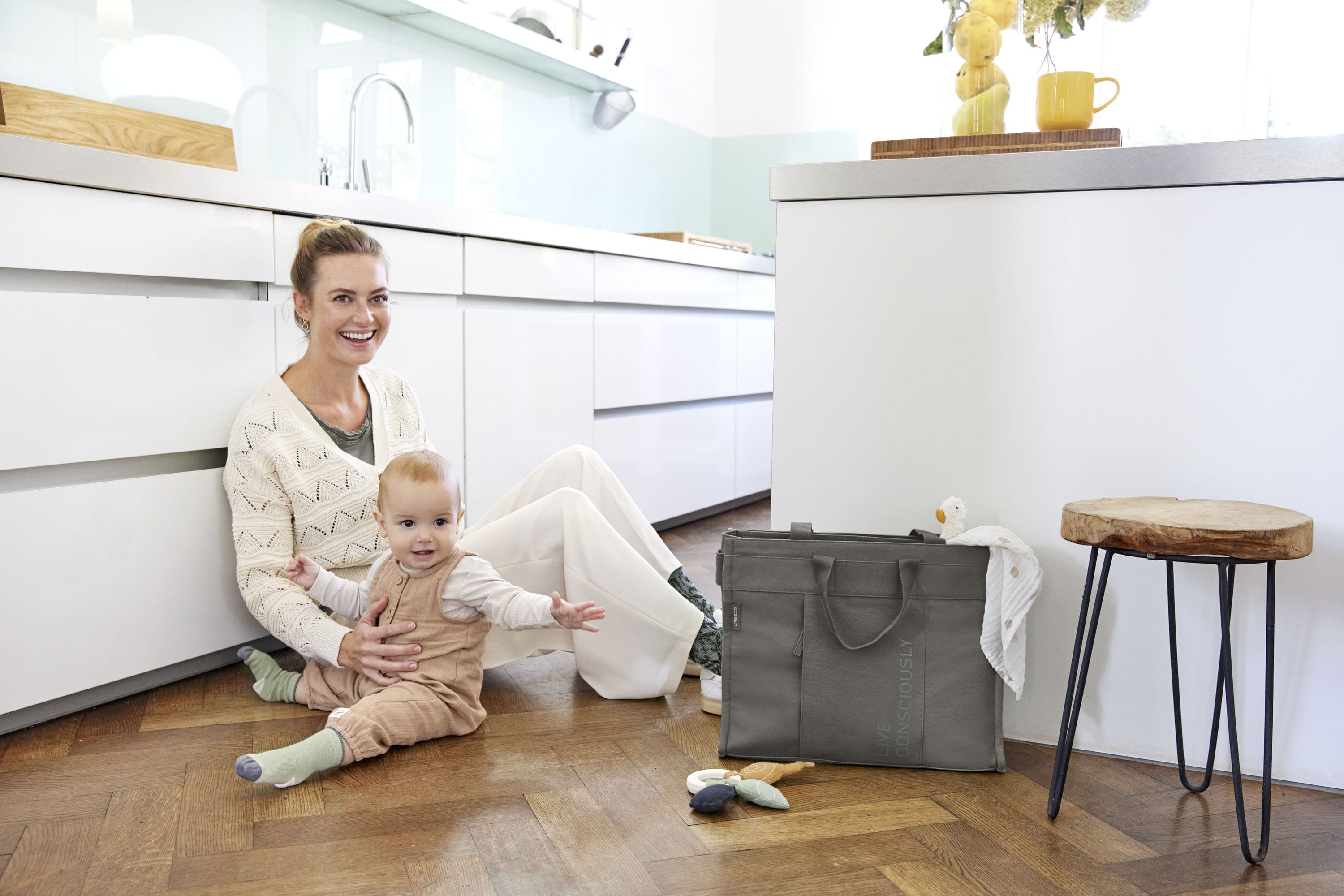 Wickeltasche - Tote Up Bag, Anthrazit