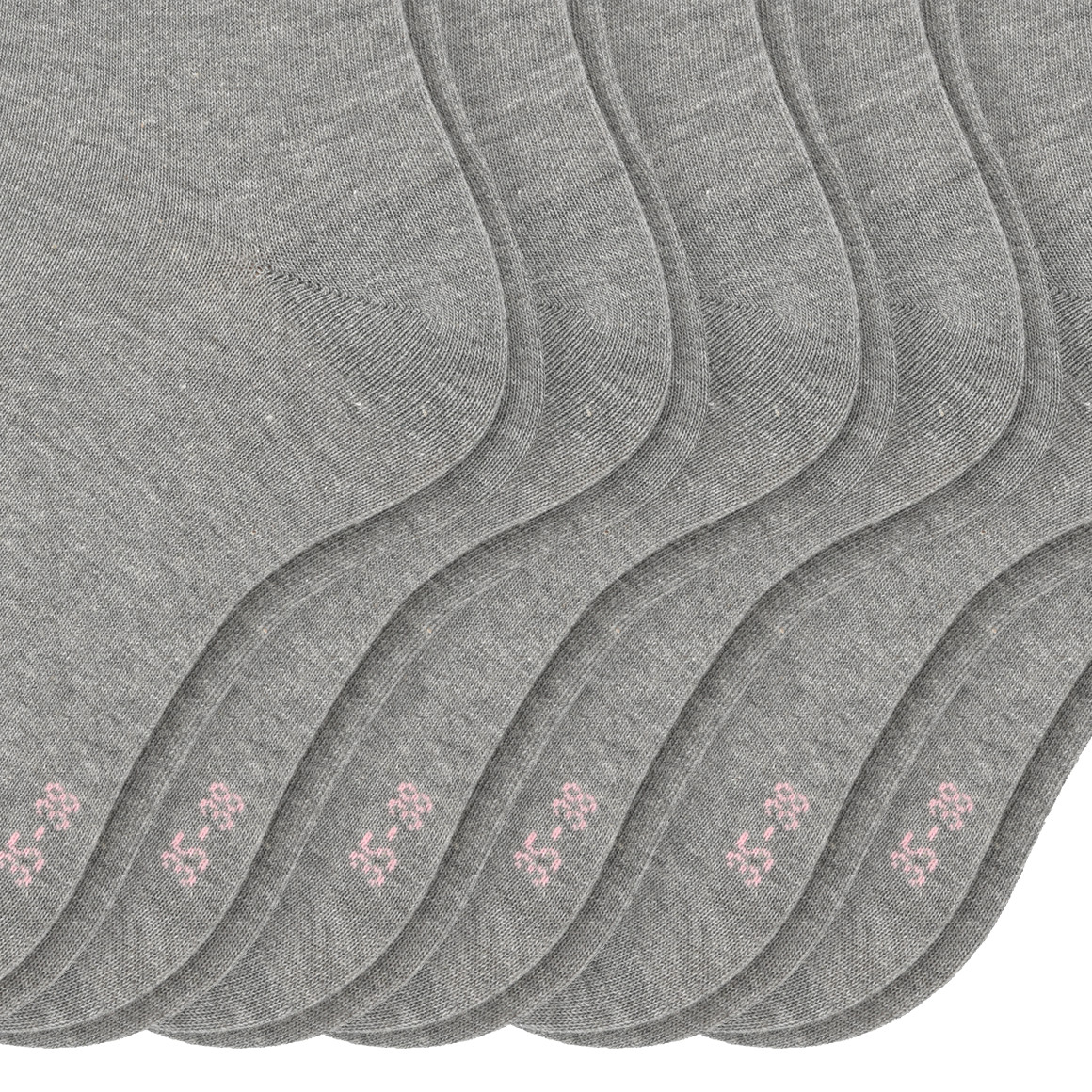 6 Paar Damen Socken meliert