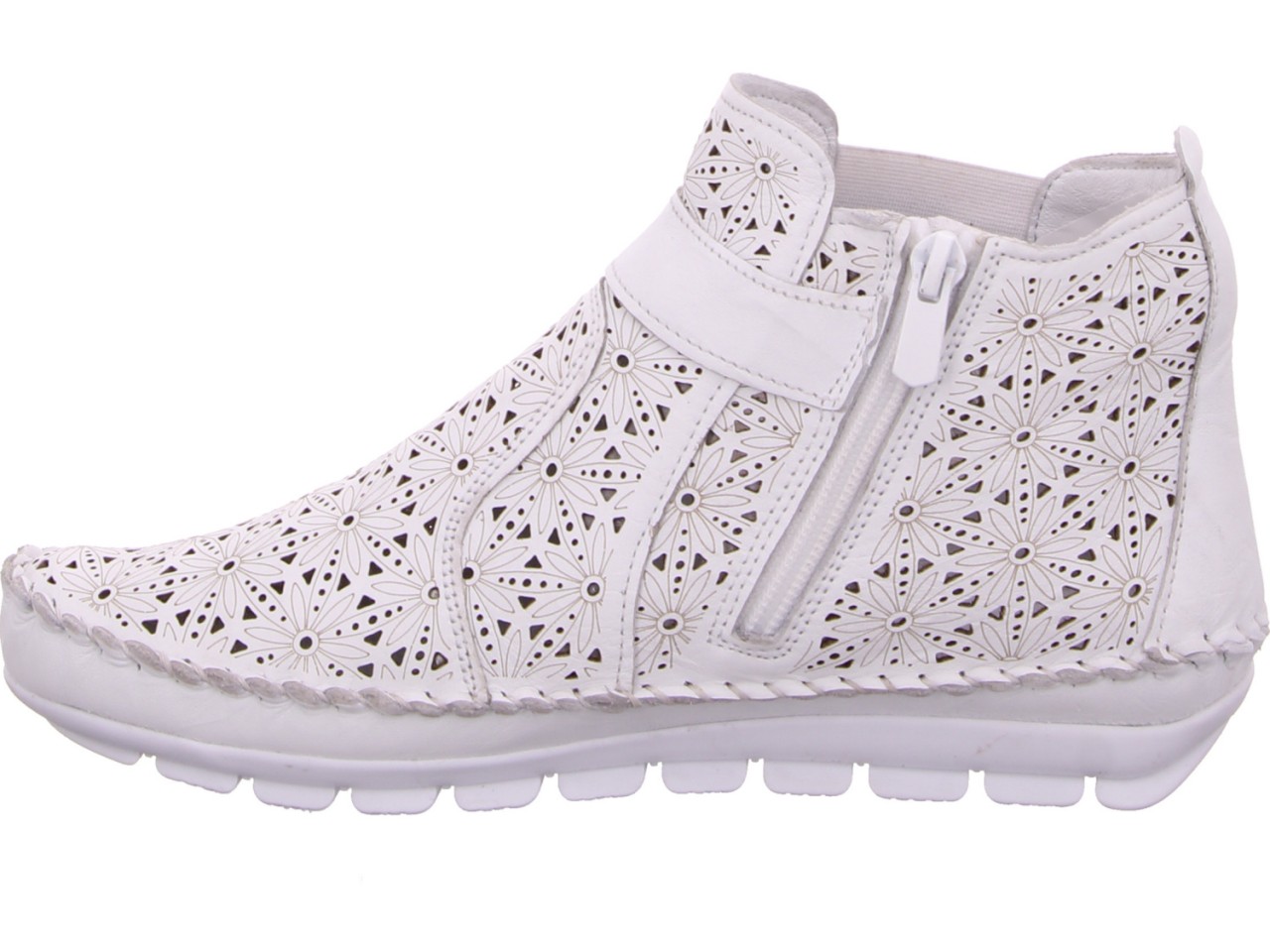 GEMINI Stiefeletten weiss