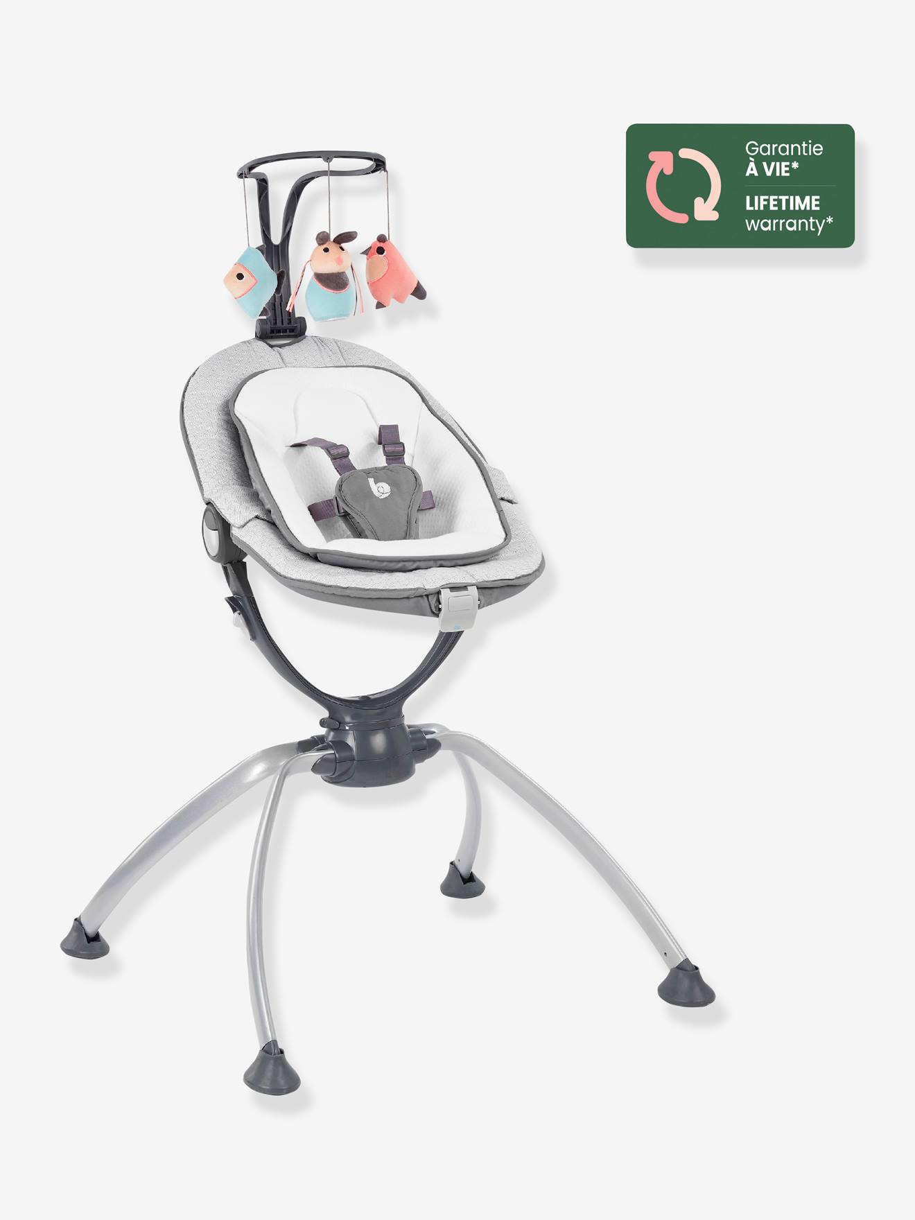 Babymoov Babywippe SWOON UP GRAPHIK mit Spielbogen BABYMOOV - grau/weiß