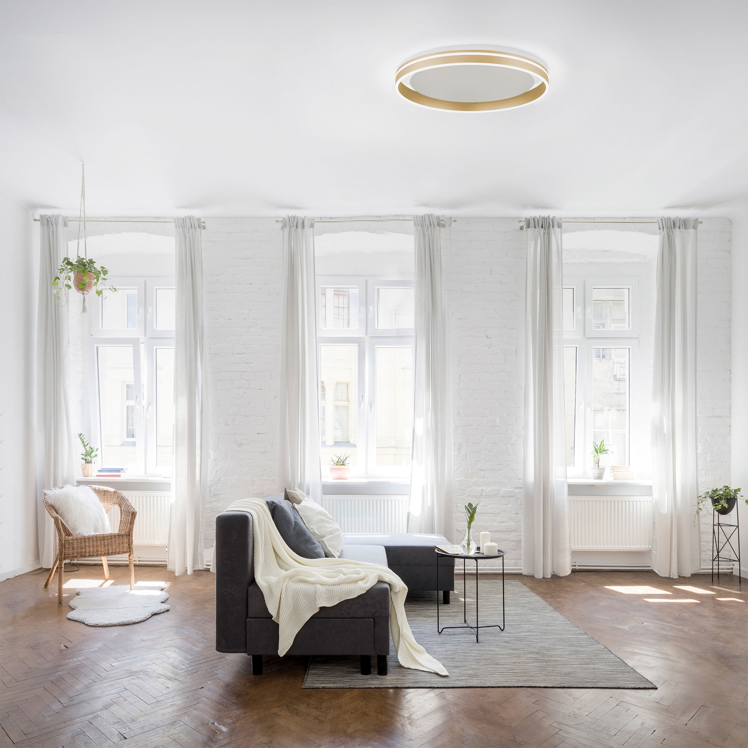 QLED-Deckenleuchte 1flg