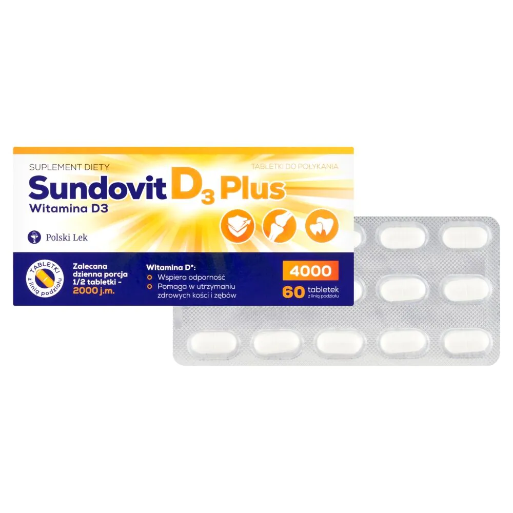 Sundovit D3 Plus 4000 IU, Δισκία