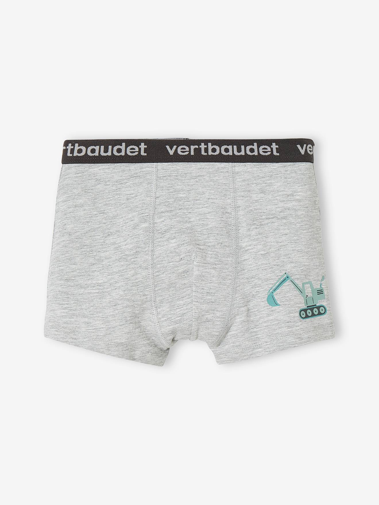 Vertbaudet 3er-Pack Jungen Boxershorts - grün