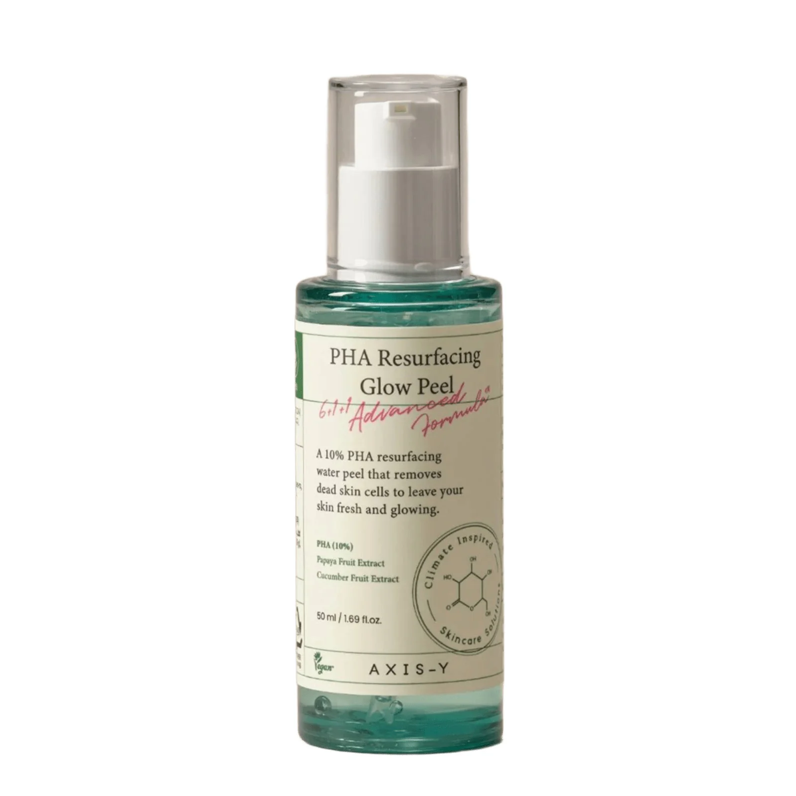 6+1+1 PHA Resurfacing Glow Peel - Brightening Facial Exfoliant