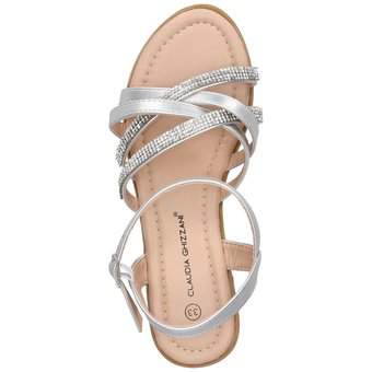 Claudia Ghizzani Sandale in silber