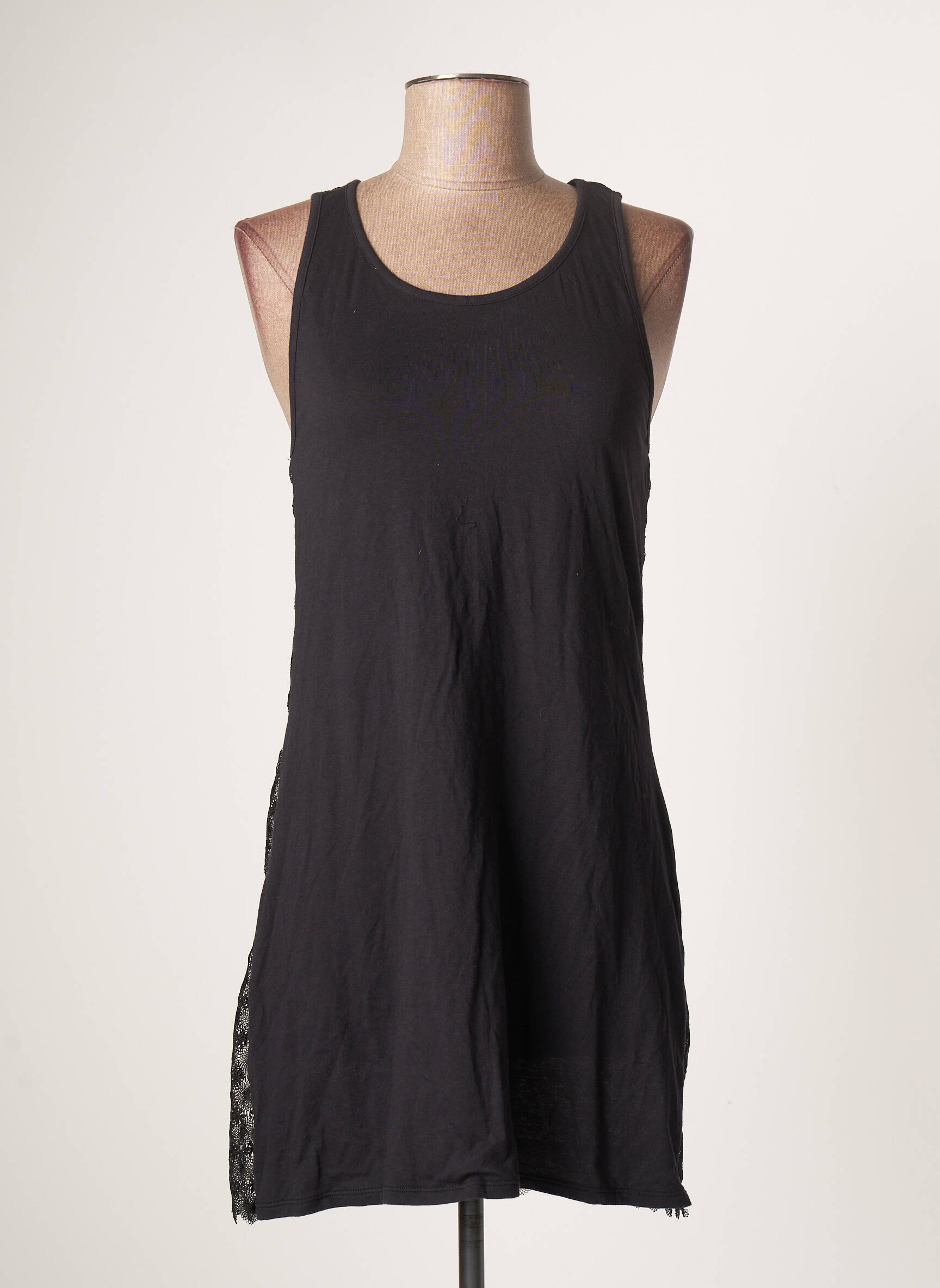 Cherry Beach Tuniquesansmanche Femme couleur noir