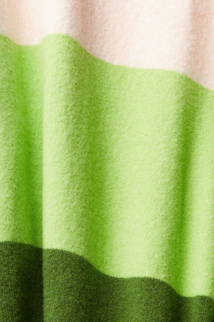 Strickpullover mit Streifen
