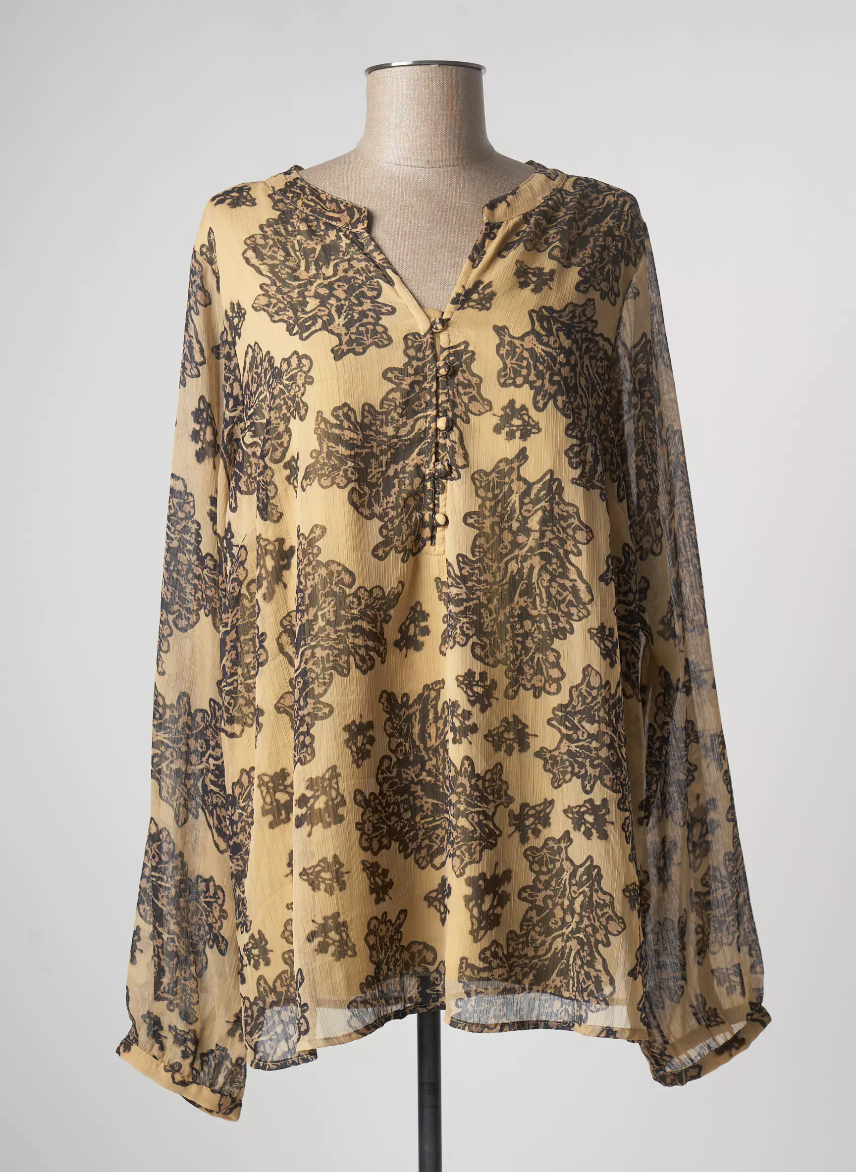 Zhenzi Blouses Femme couleur beige