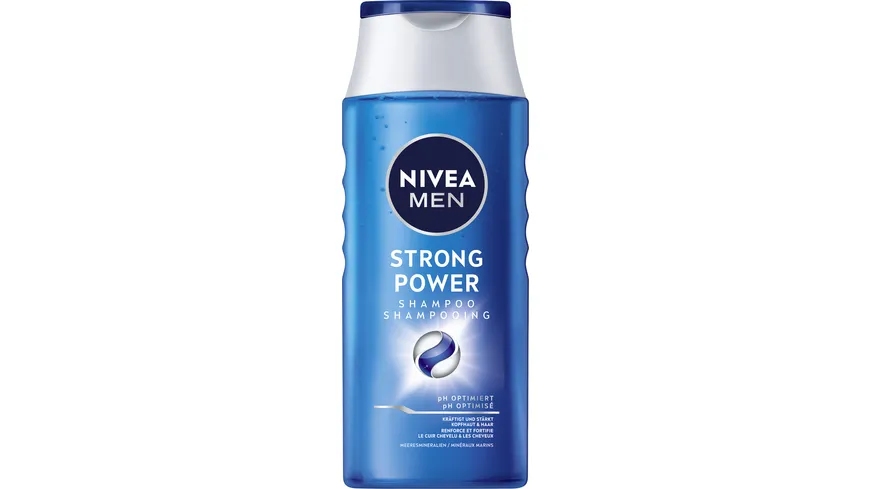 NIVEA MEN Strong Power Shampoo gesundes kräftiges Haar 250 ml