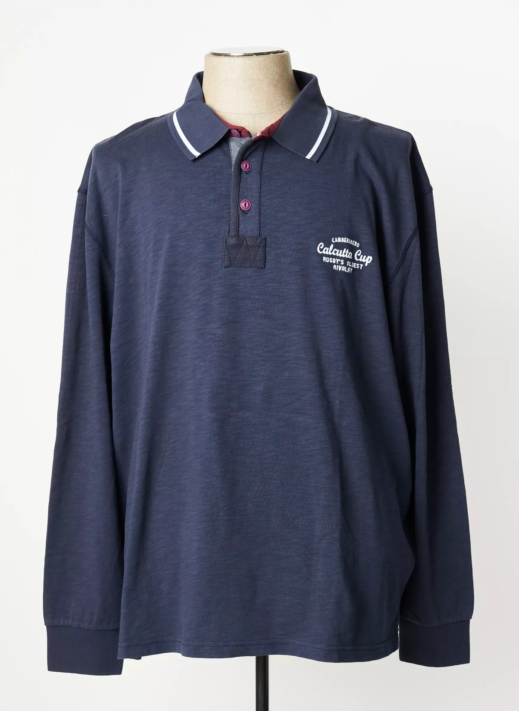 Camberabero Polos Homme couleur bleu