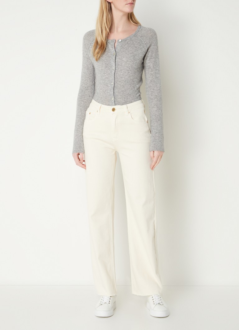 Rosemunde Fine-knit cardigan in cashmere blend