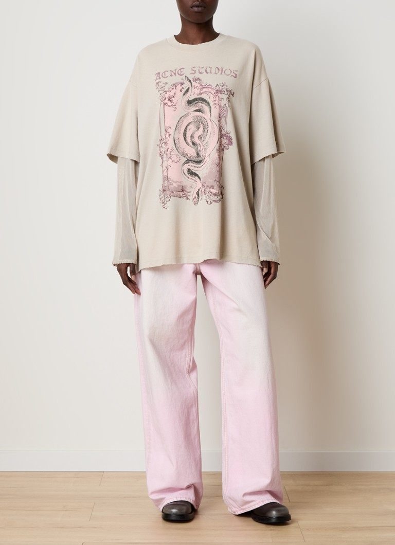 Acne Studios Longsleeve with logo print