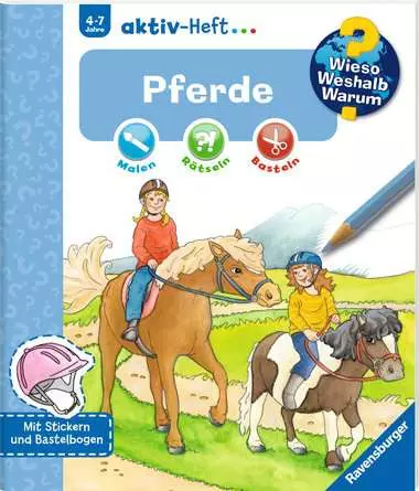 Ravensburger Wieso? Weshalb? Warum? aktiv-Heft: Pferde