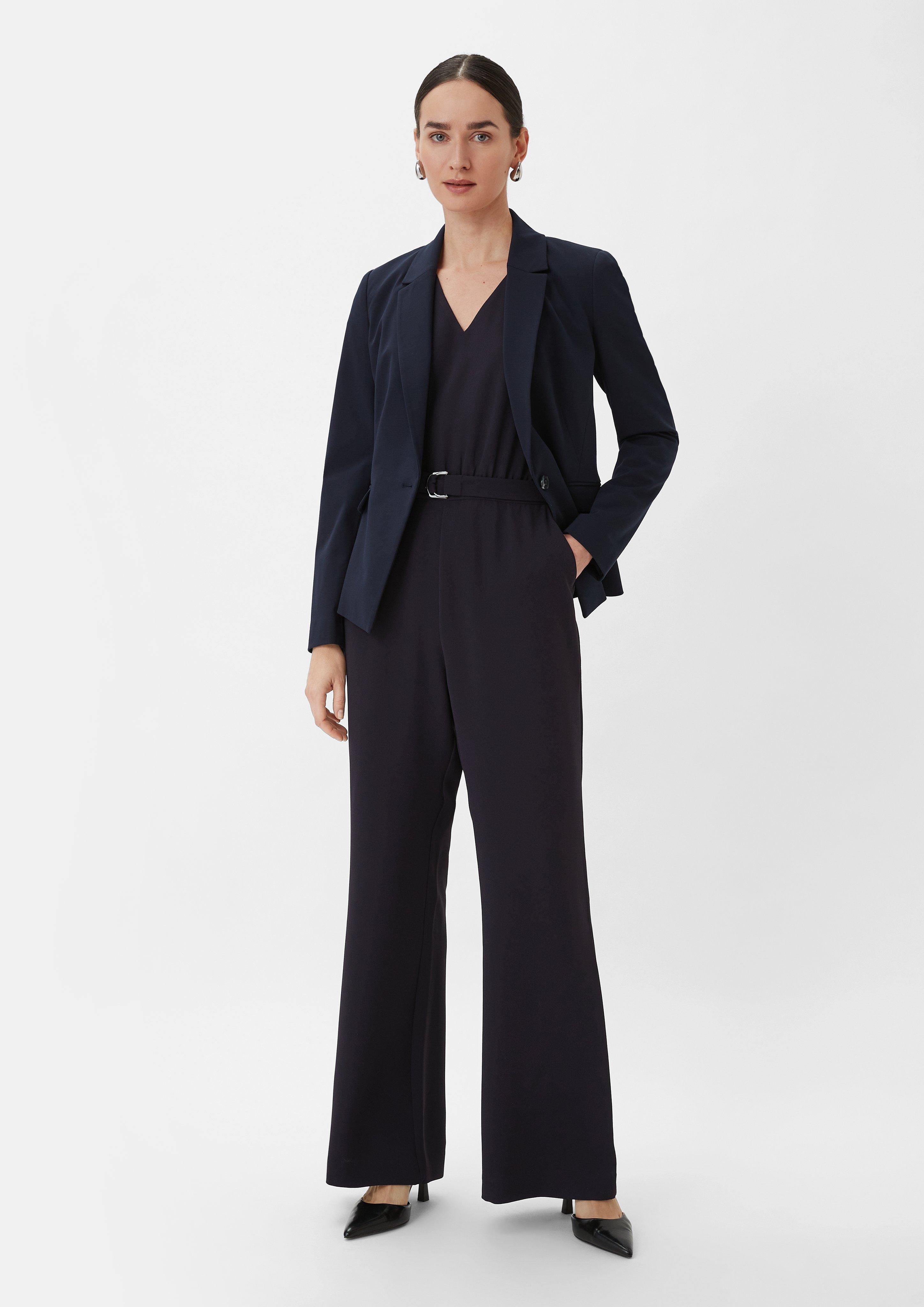 Overall mit integriertem Gürtel - navy