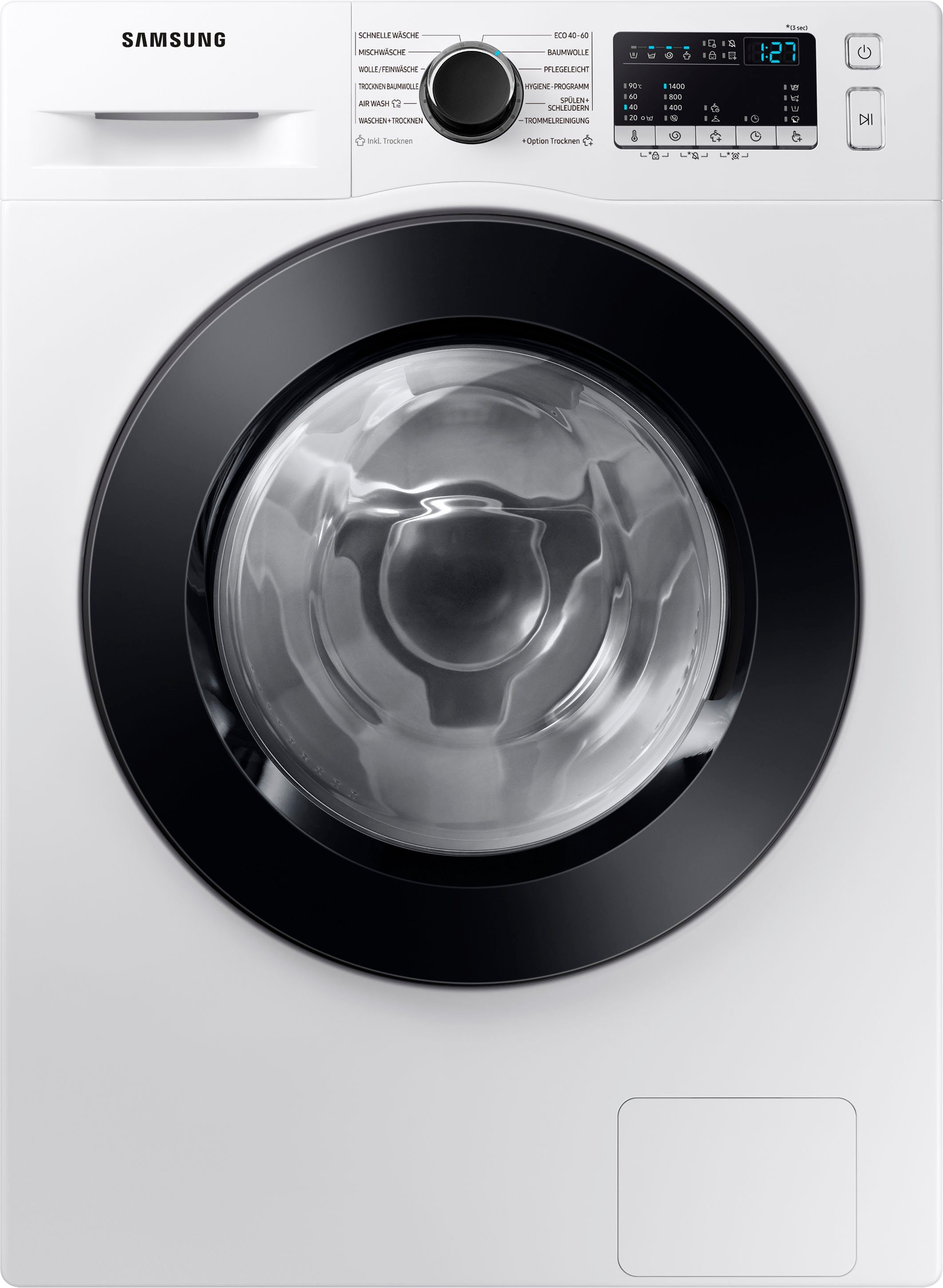 Samsung Waschtrockner WD4000T WD8ET4049CE/EG, 8 kg, 5 kg, 1400 U/min, SchaumAktiv