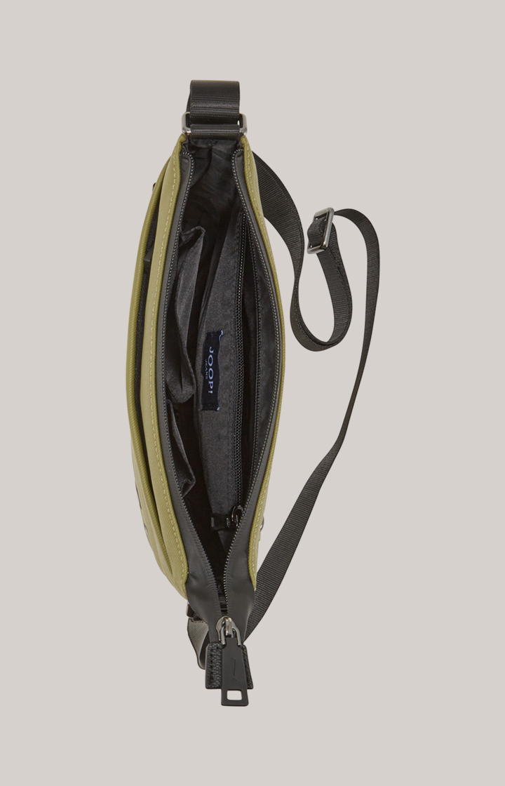 Schultertasche Marcena Milian in Grün/Schwarz