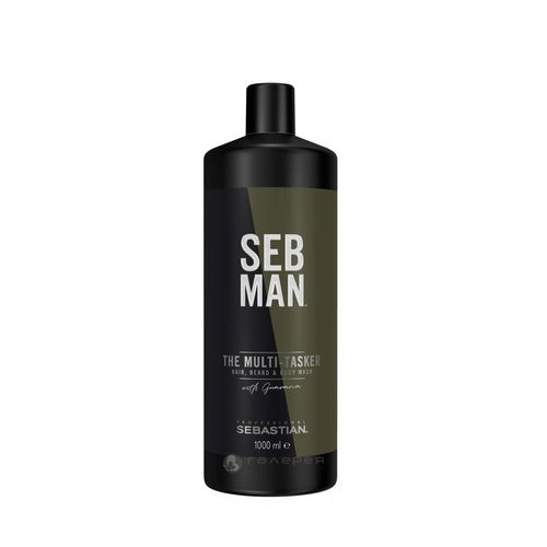 Sebastian Seb Man The Multi-Tasker 3-in-1 Hair Beard Body 1.000 ml