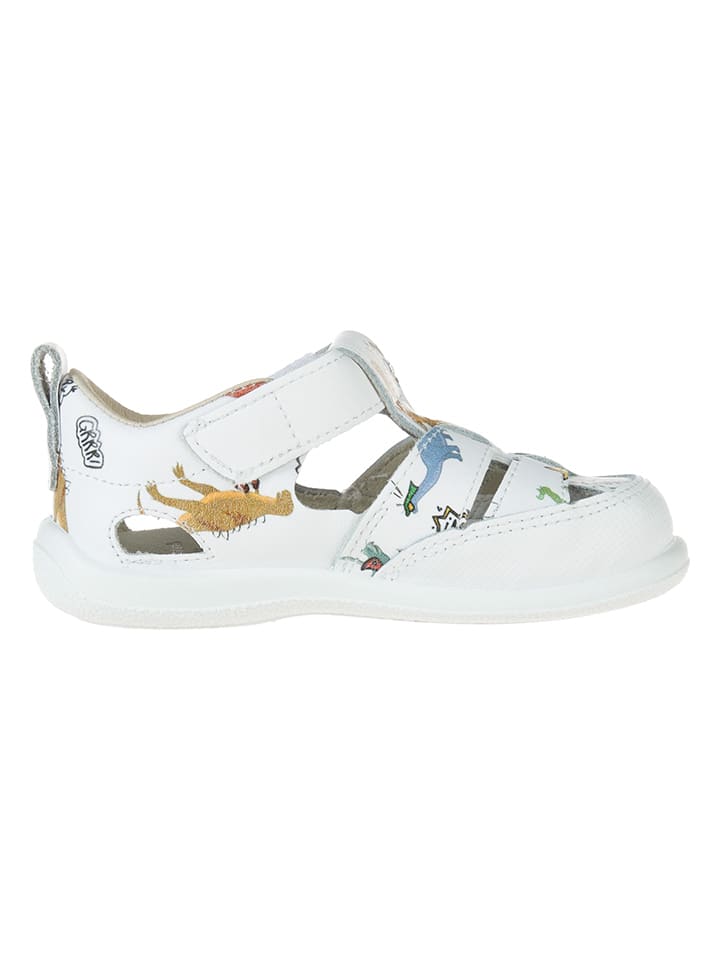 kmins Leder-Halbsandalen in Weiß günstig kaufen