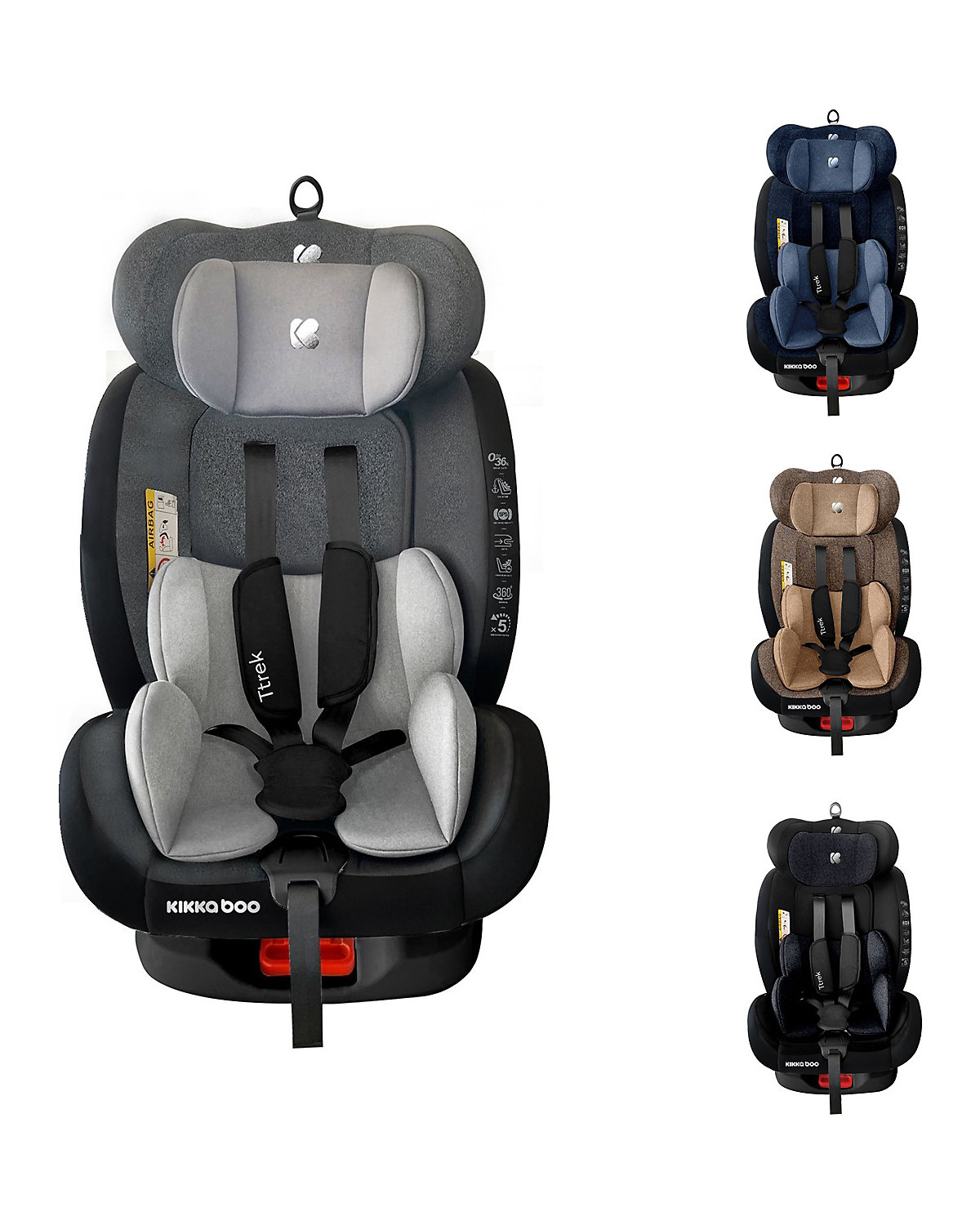 Kindersitz Ttrek Gruppe 0+/1/2/3 (0 - 36 kg) Isofix Kindersitze