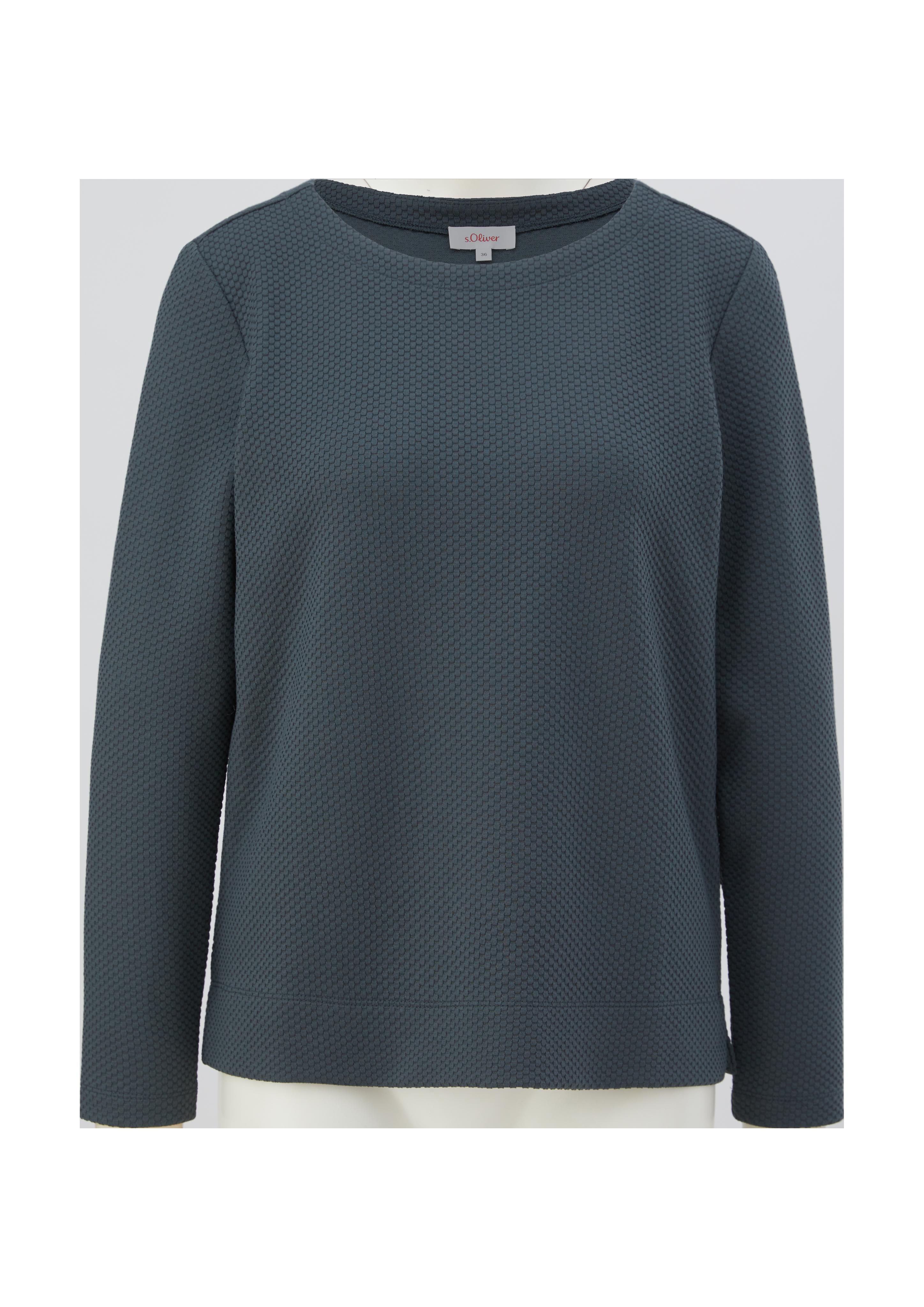 Jacquard-Pullover aus Viskosemix  2135967-7909