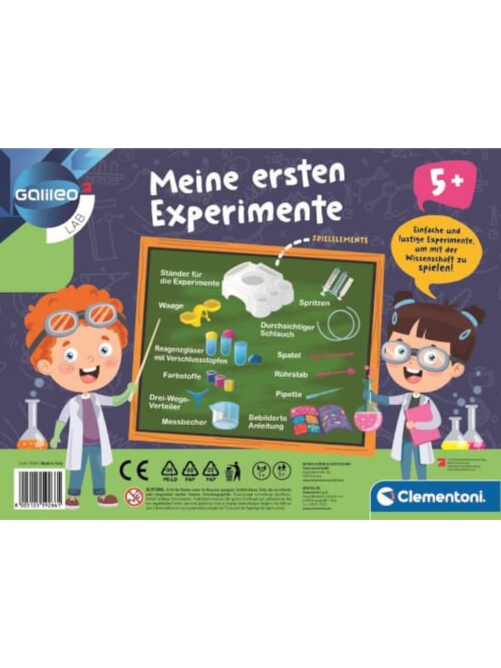 Clementoni Experimentierset Meine ersten Experimente - ab 5 Jahre günstig kaufen onesize