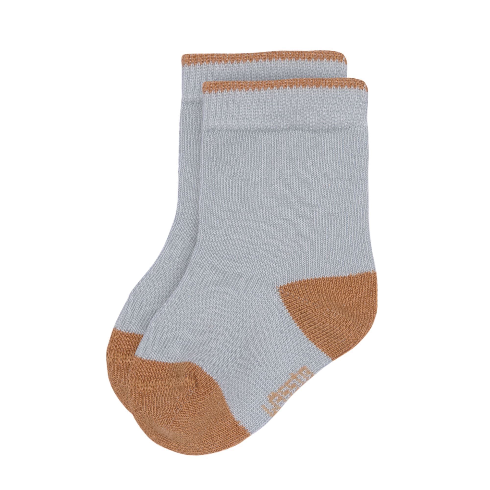 Kinder Socken 3er-Set, Hellblau Karamell
