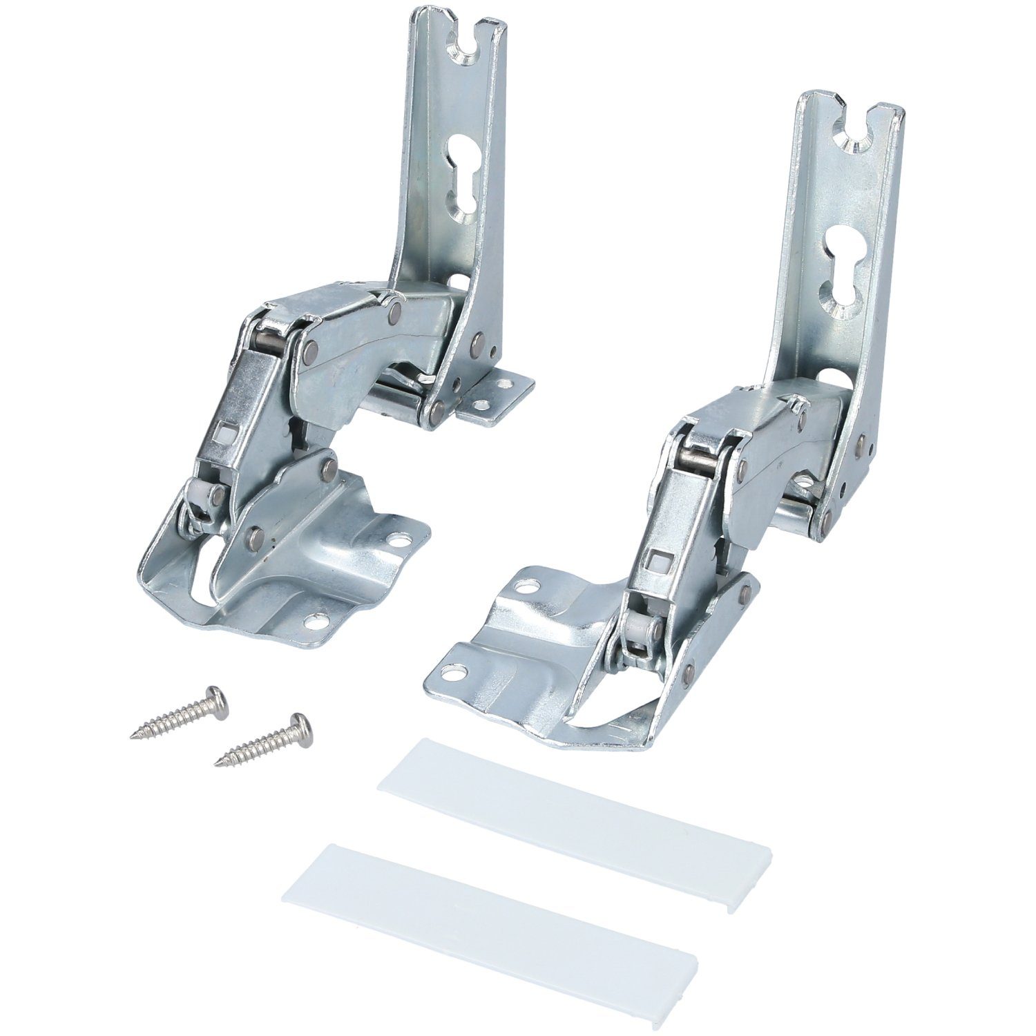 McFilter Montagezubehör Kühlschrank Türscharnier Scharnier Universal geeignet für Bosch Siemens Miele AEG (Gaggenau, 2 St), wie 00481147
