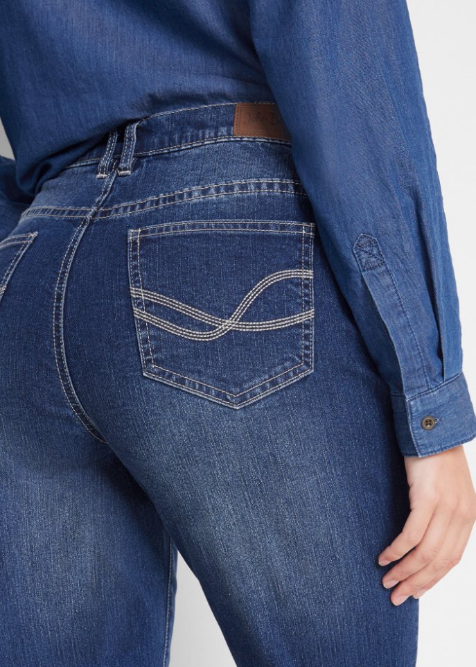 Komfort-Stretch-Jeans, Straight