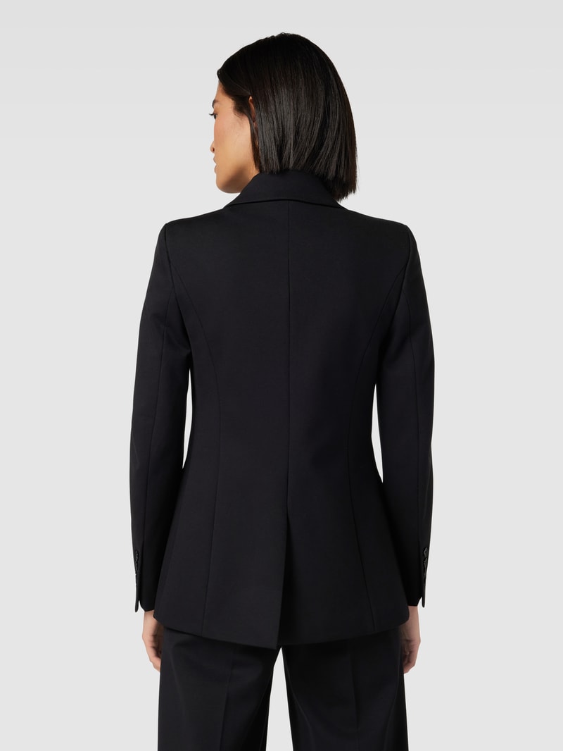 Blazer mit Reverskragen Modell 'ATLIN' in schwarz