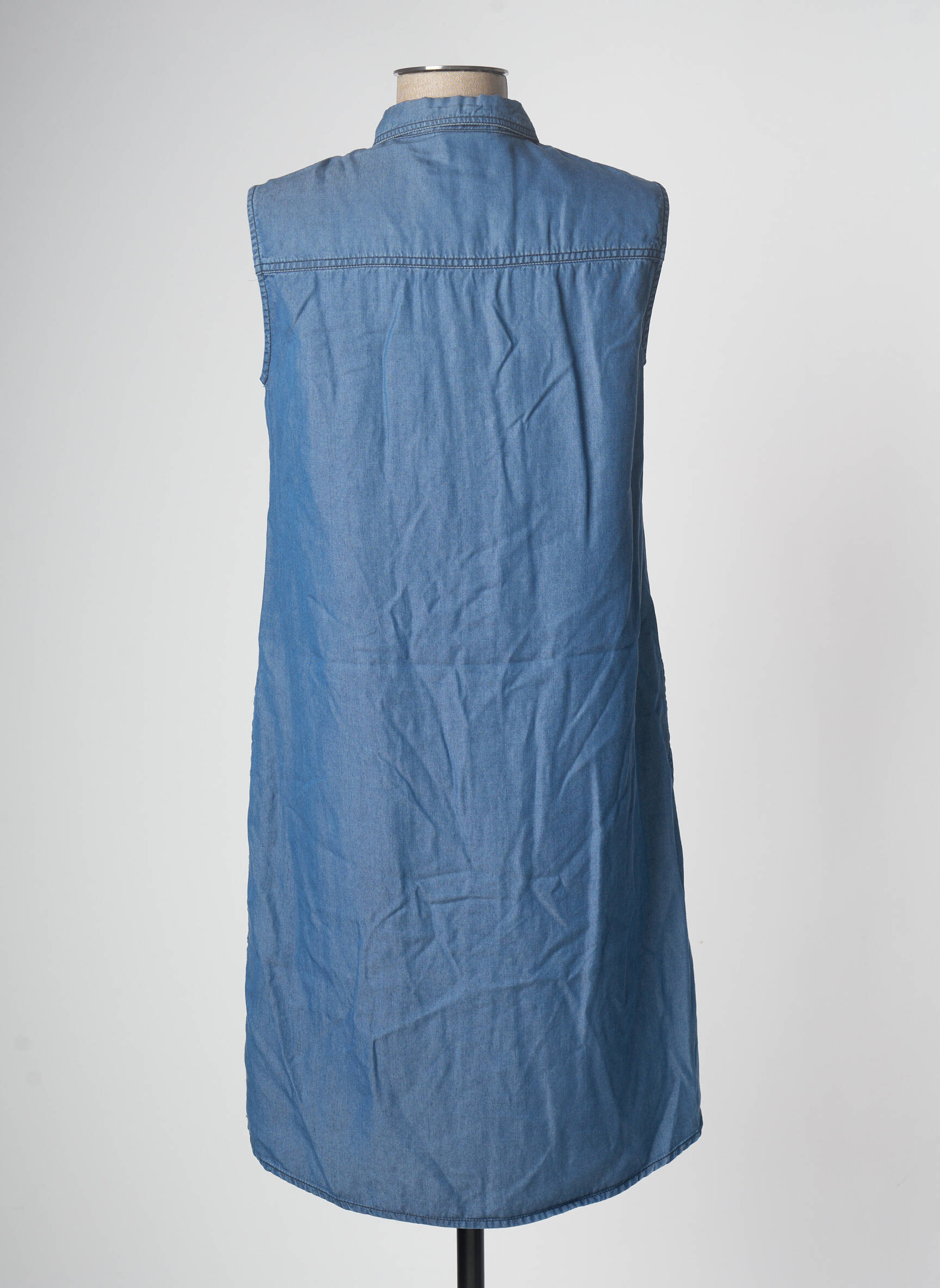 B Young Tuniquesansmanche Femme couleur bleu