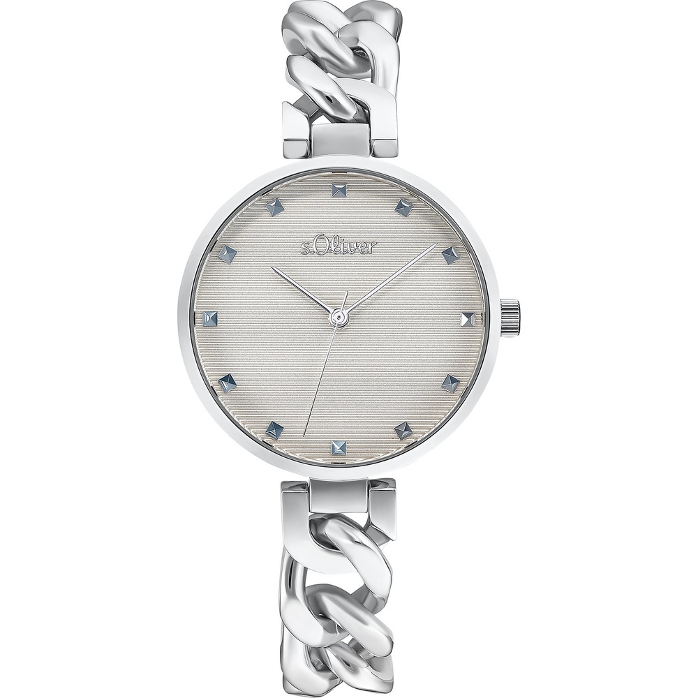 s.Oliver Montre pour femme Acier inoxydable Montre