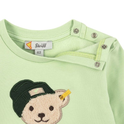 Sweatshirt, hellgrün für Jungs