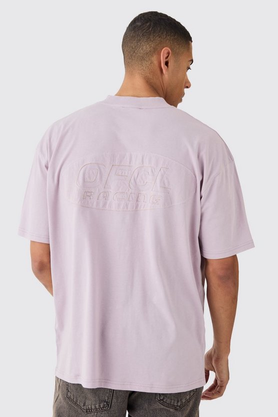 Oversized Raw Applique T-shirt