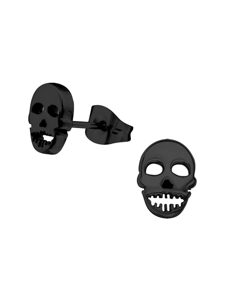 Bungsa Ohrstecker in Schwarz günstig kaufen onesize