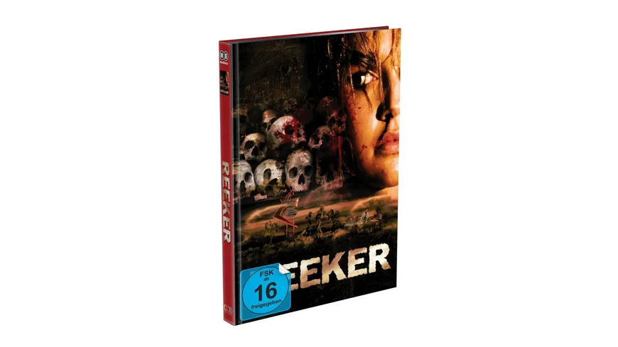 REEKER - 2-Disc Mediabook - Cover B - Limited Edition auf 333 Stück - Uncut  (4K Ultra HD + Blu-ray)