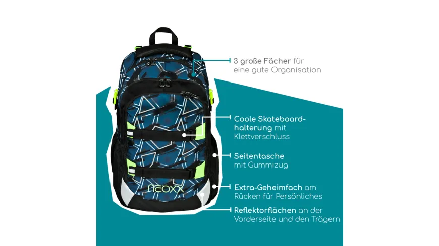 NEOXX Schulrucksack Active Flash Yourself