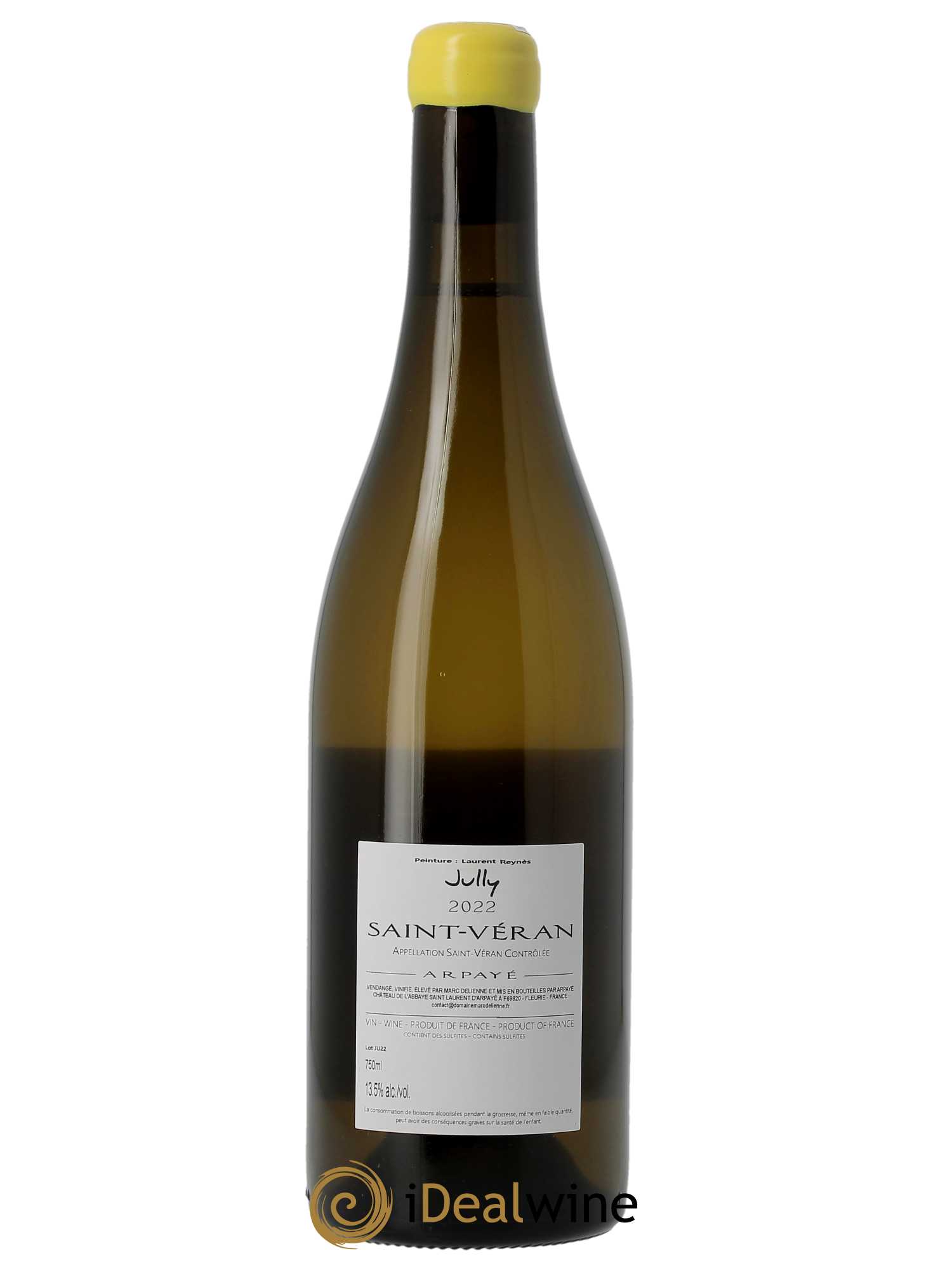 Saint-Véran Marc Delienne  2022 - Lot de 1 Bouteille