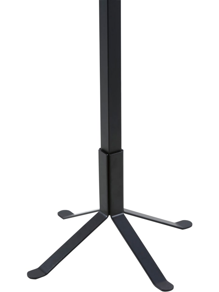 ebuy24 Garderobeständer  Vinston Schwarz 50 x 50 cm günstig kaufen onesize