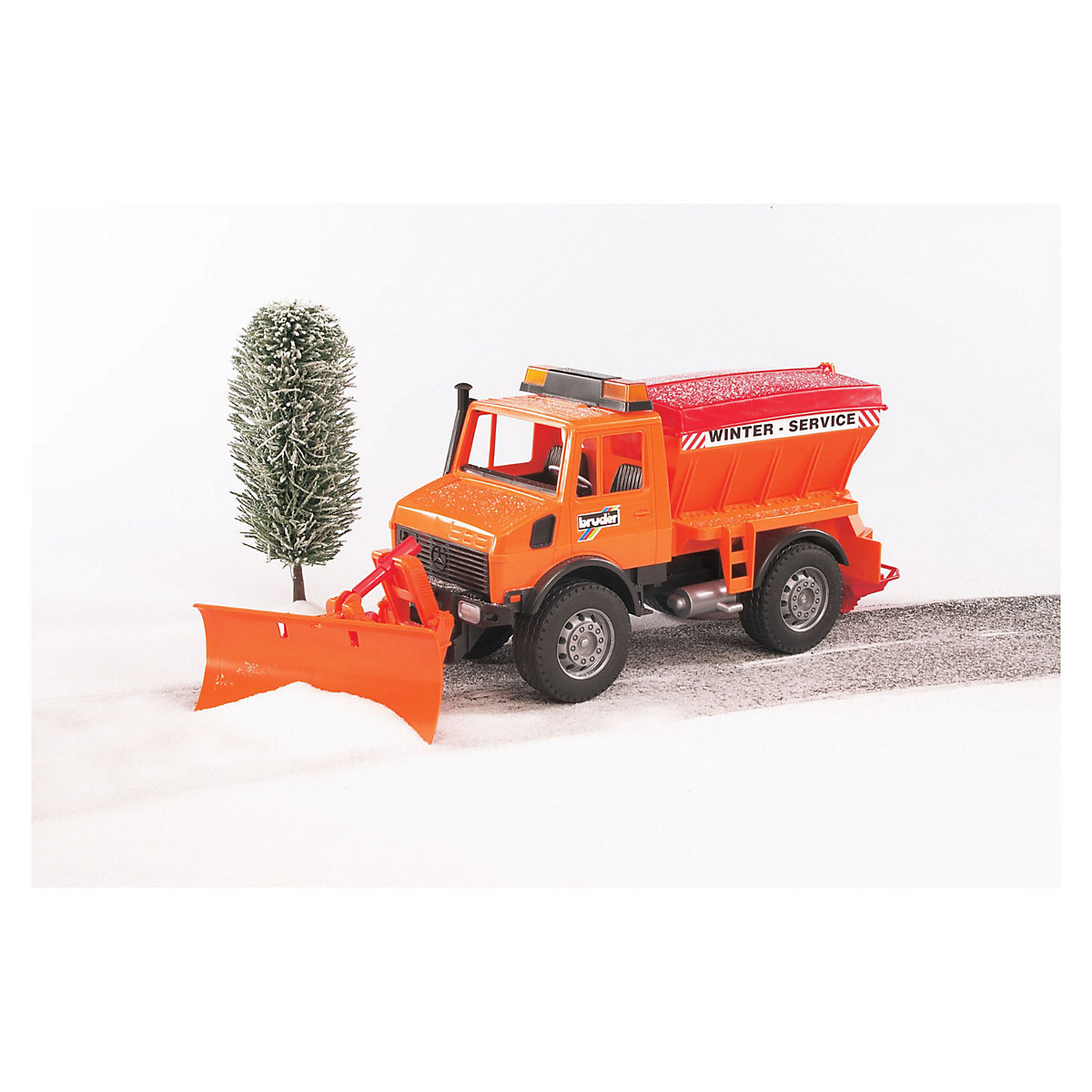 BRUDER 02572 Unimog Winterdienst
