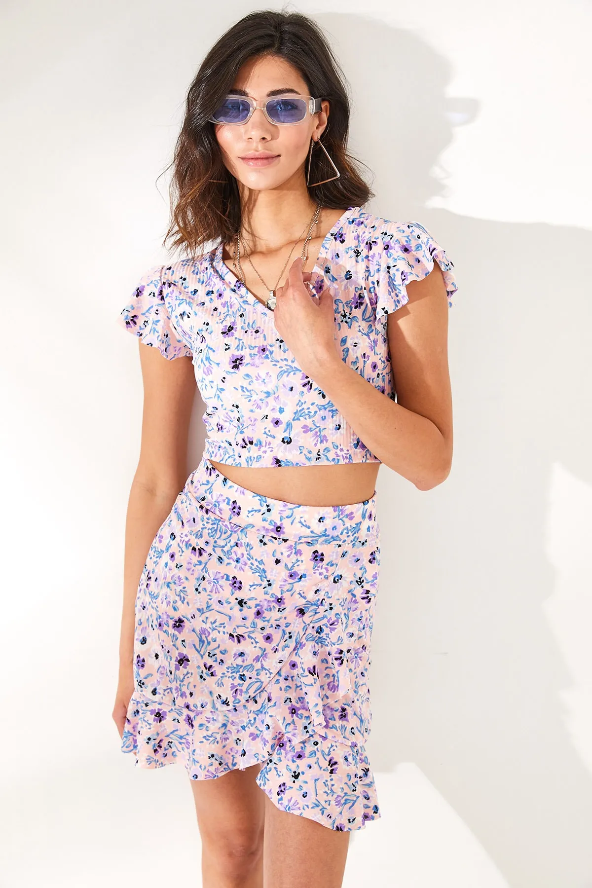 Olalook  Zweiteiler - Rosa - Oversized