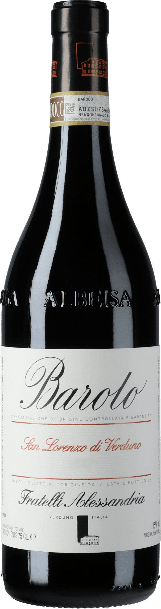 Fratelli Alessandria: Barolo San Lorenzo di Verduno 2017