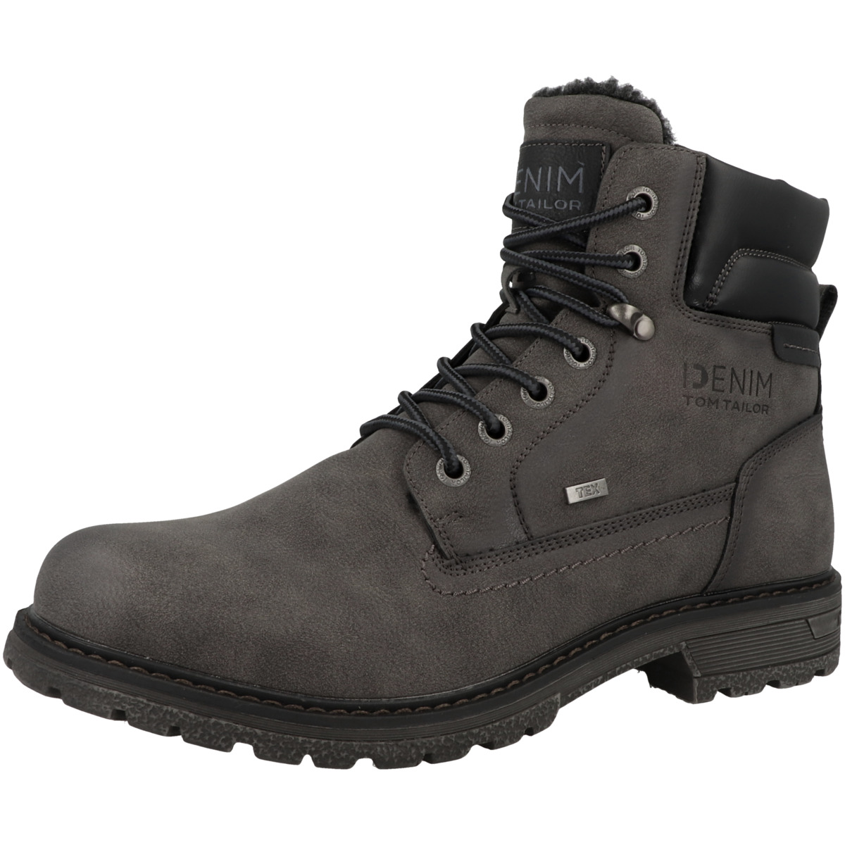 Tom Tailor Denim 4285007 Schnürboots schwarz
