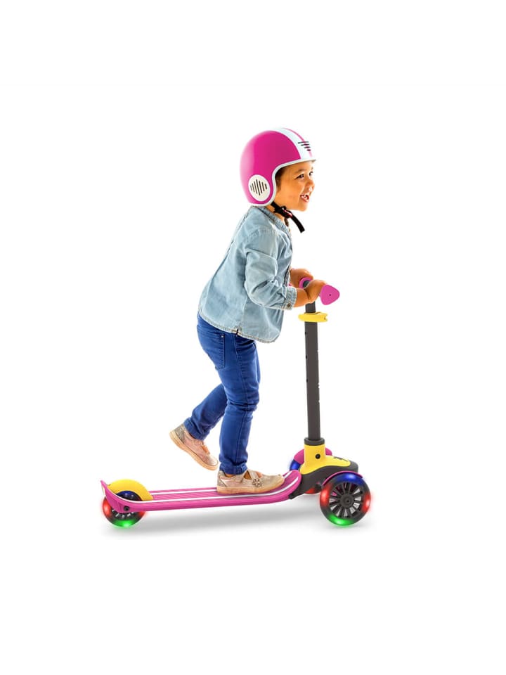 Chillafish Chillafish Scotti GLOW 3-Rad Scooter mit Bremse - Farbe: Pink günstig kaufen onesize