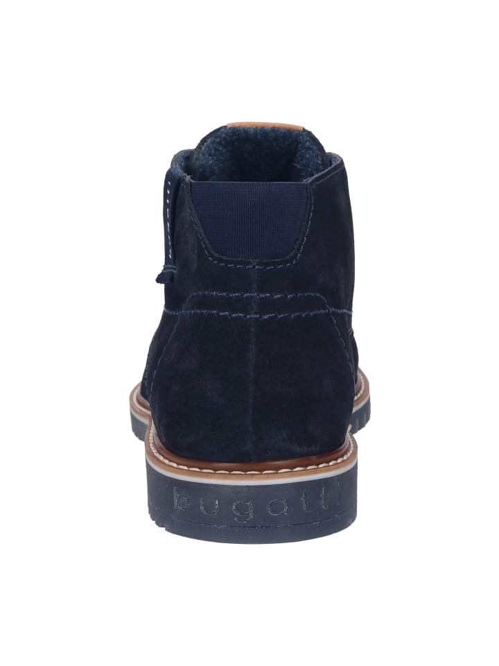 Bugatti Schnürstiefel in blau günstig kaufen