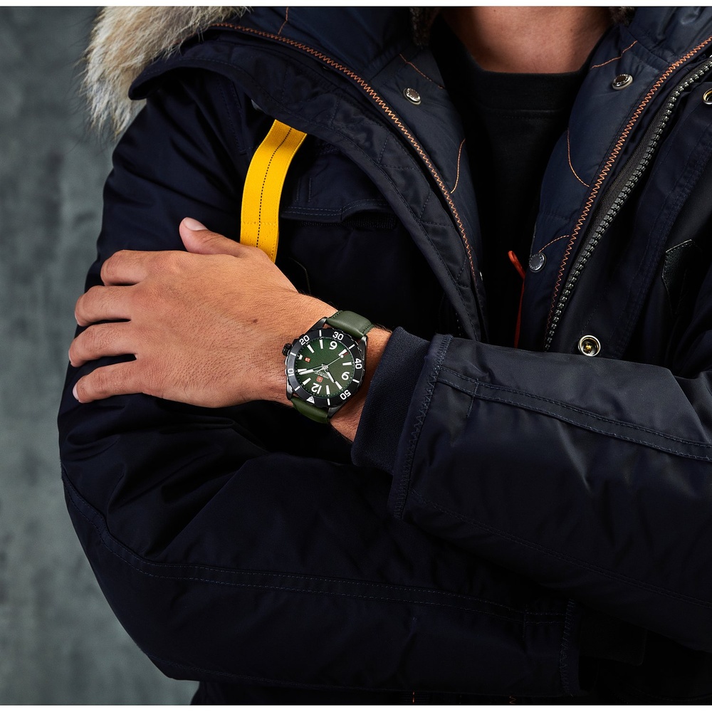 SWISS MILITARY HANOWA Montre pour hommes Acier inoxydable Montre