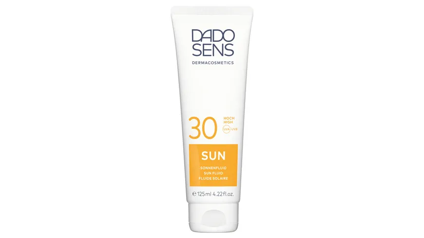 DADO SENS SUN Sonnenfluid SPF 30 - bei sonnenempfindlicher Haut 125 ml
