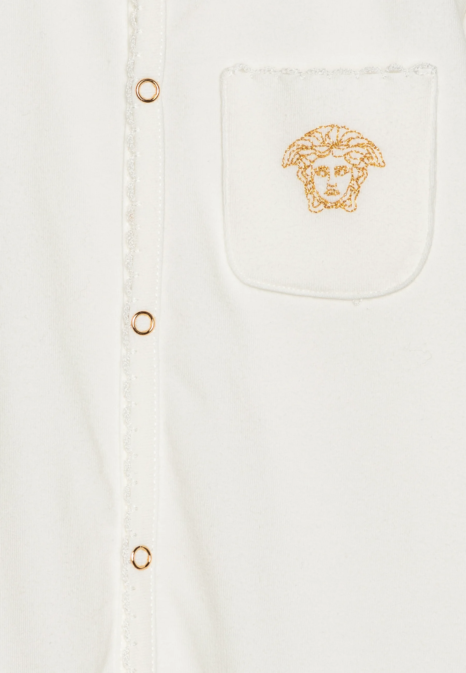 Conjunto unisex de 2 piezas con bordado del logotipo de Versace - Regalo para baby shower